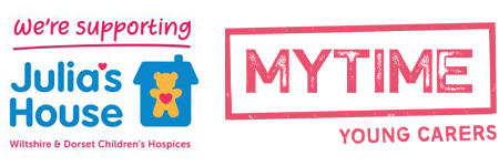 mytime young carers logo and julias house logo